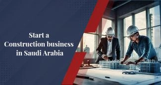 Two people are starting a construction business in Saudi Arabia Two people are starting a construction business in Saudi Arabia